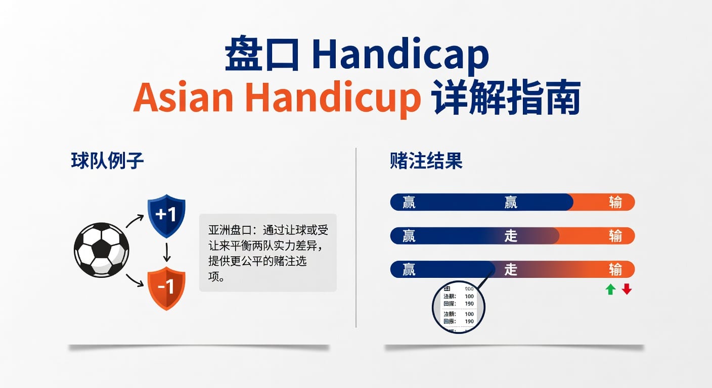 亚洲盘 asian handicap：盘口逻辑与实战判断