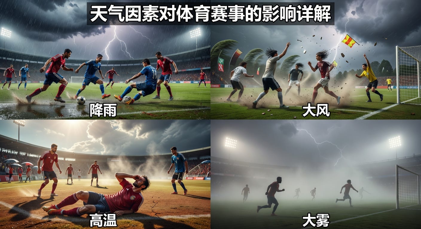 天气因素 weather factors：体育赛事判断与临场变化