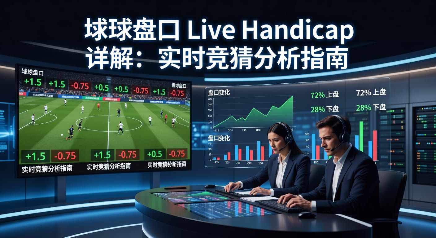 滚球盘口 live handicap 实时走势解读与下注方法｜皇冠体育