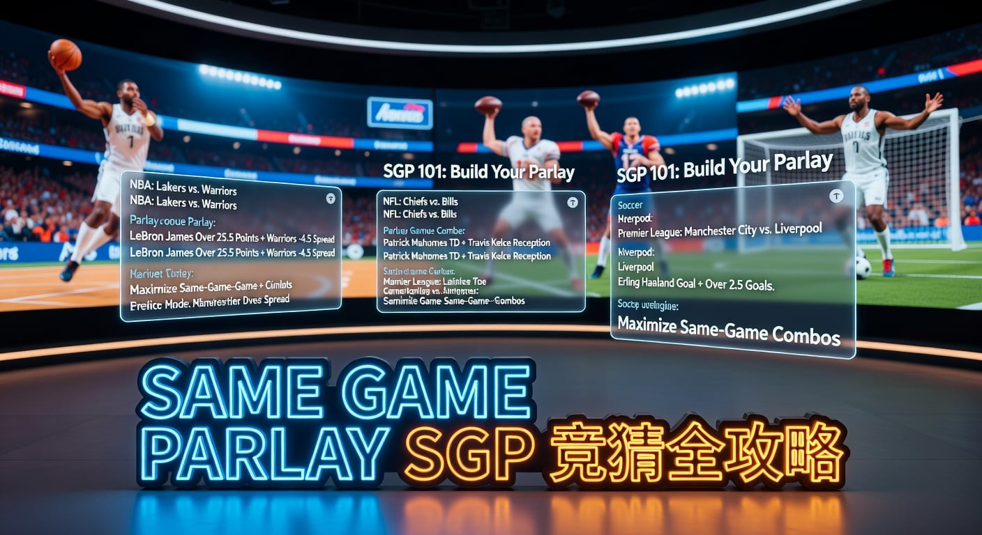 same game parlay SGP实战思路与投注技巧