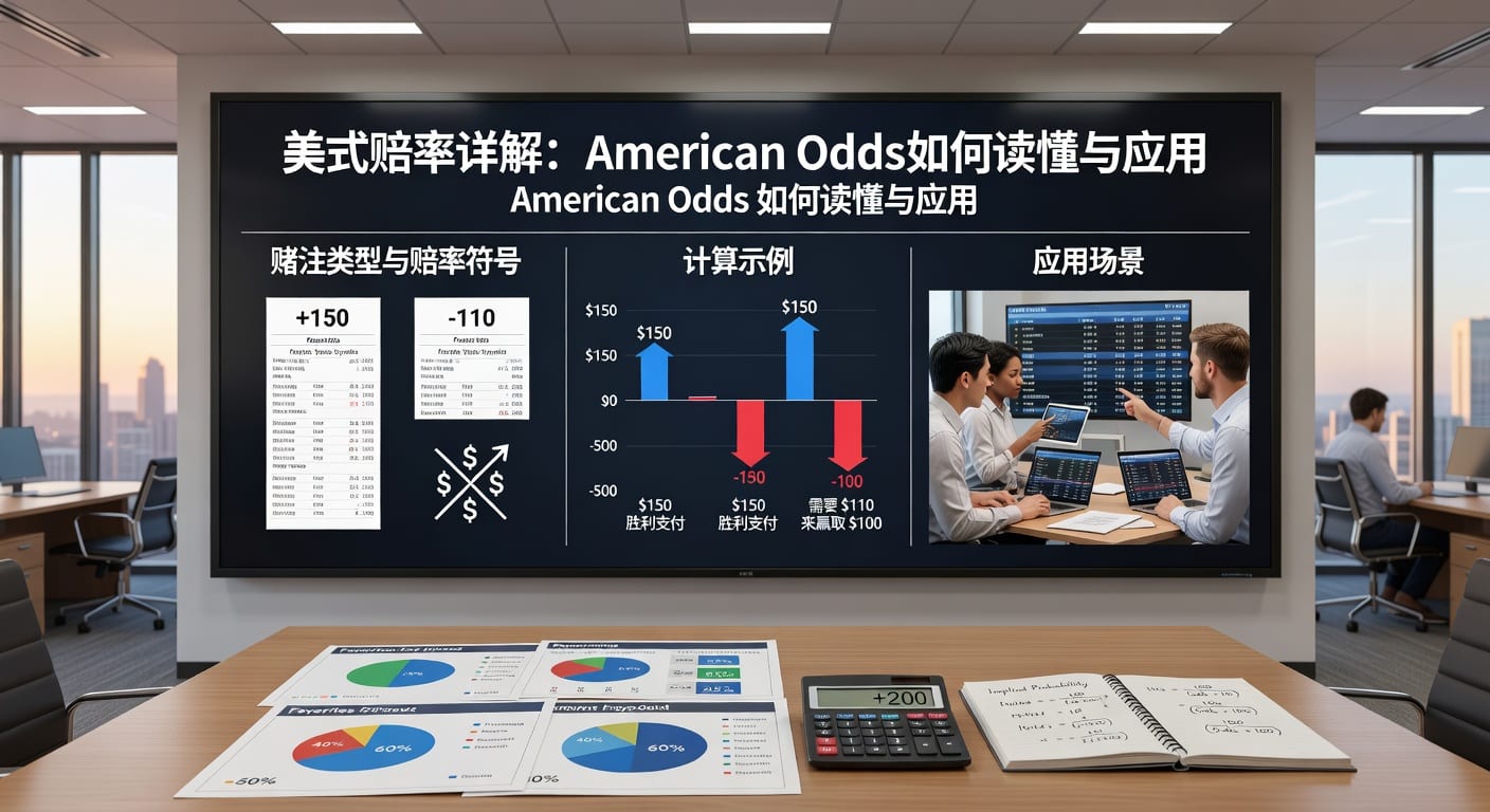 美式赔率 american odds 实战解析与计算方法